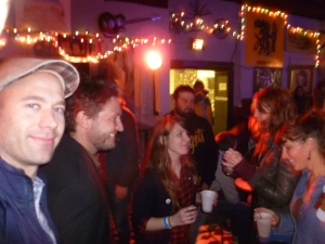 Der Abend endet feucht-fröhlich in einer mexikanischen Bar, wo wir einige Leute aus Denver kennenlernen.