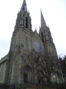 Auch in Pittsburgh kein seltener Anblick: eine verlassene Kirche.